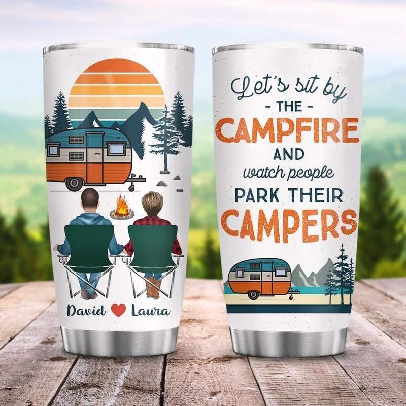 Watch People Park Their Campers Personalized Tumbler