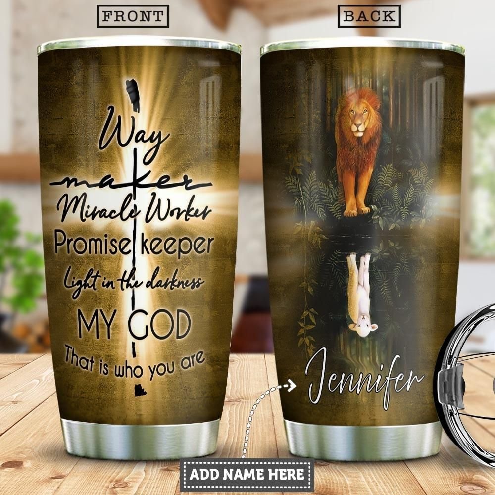 Way Maker Personalized Tumbler