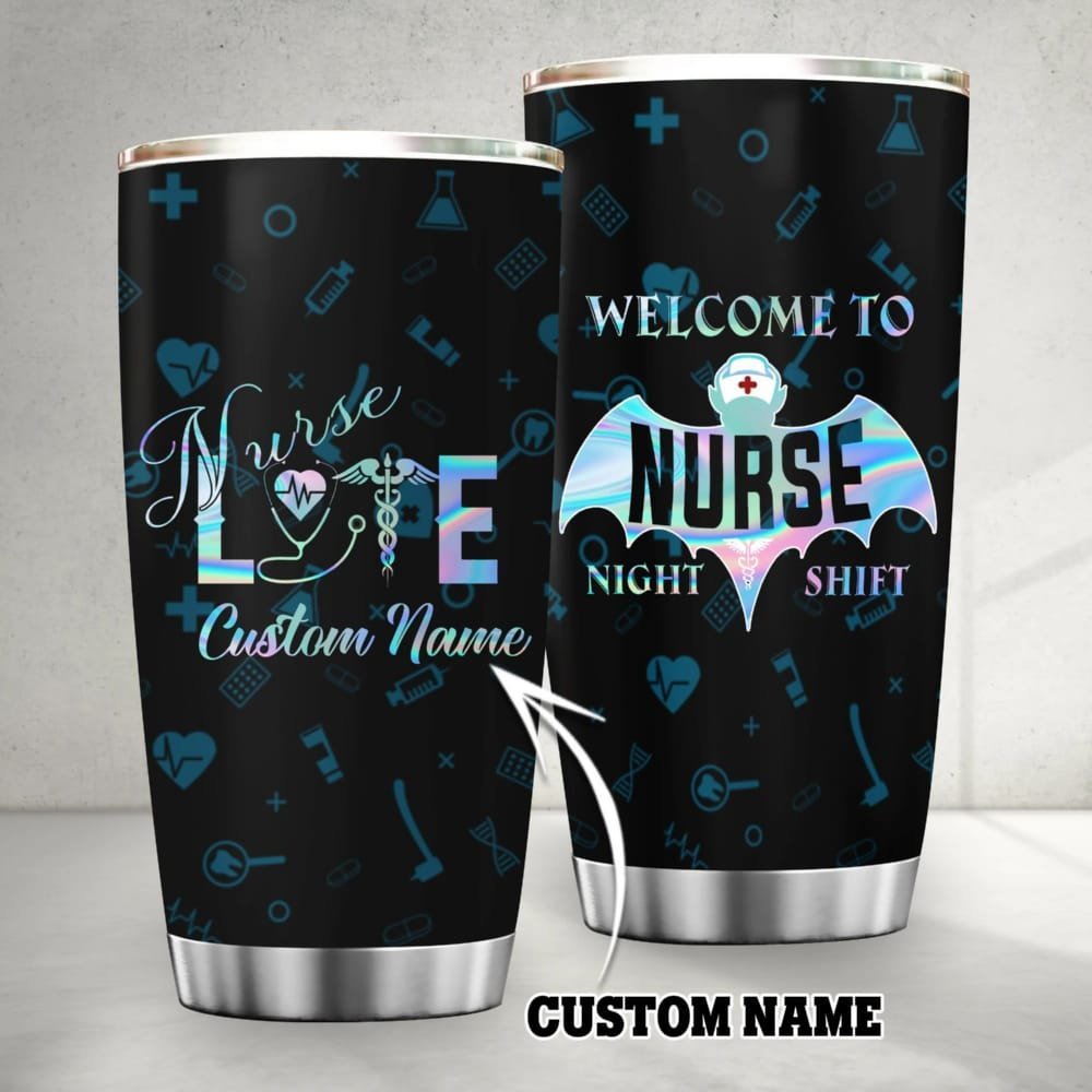 Welcome To Night Shift Personalized Tumbler