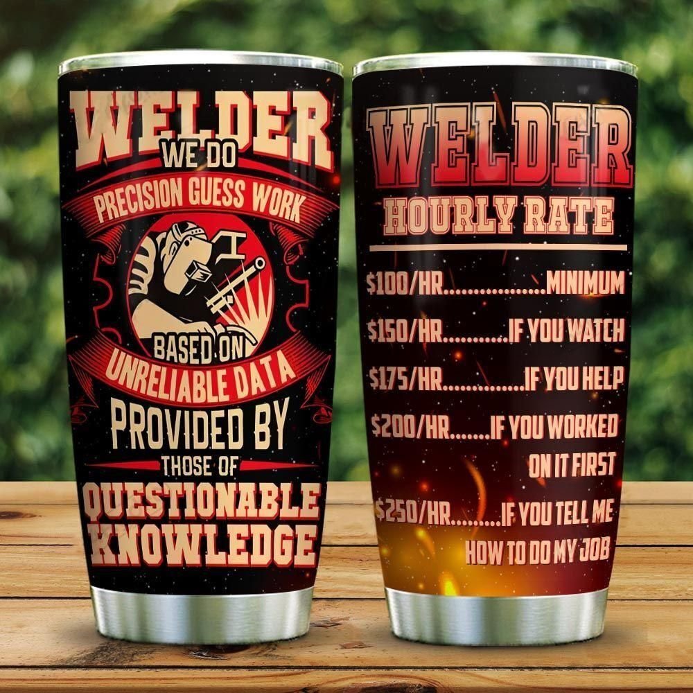 Welder Do Personalized Tumbler