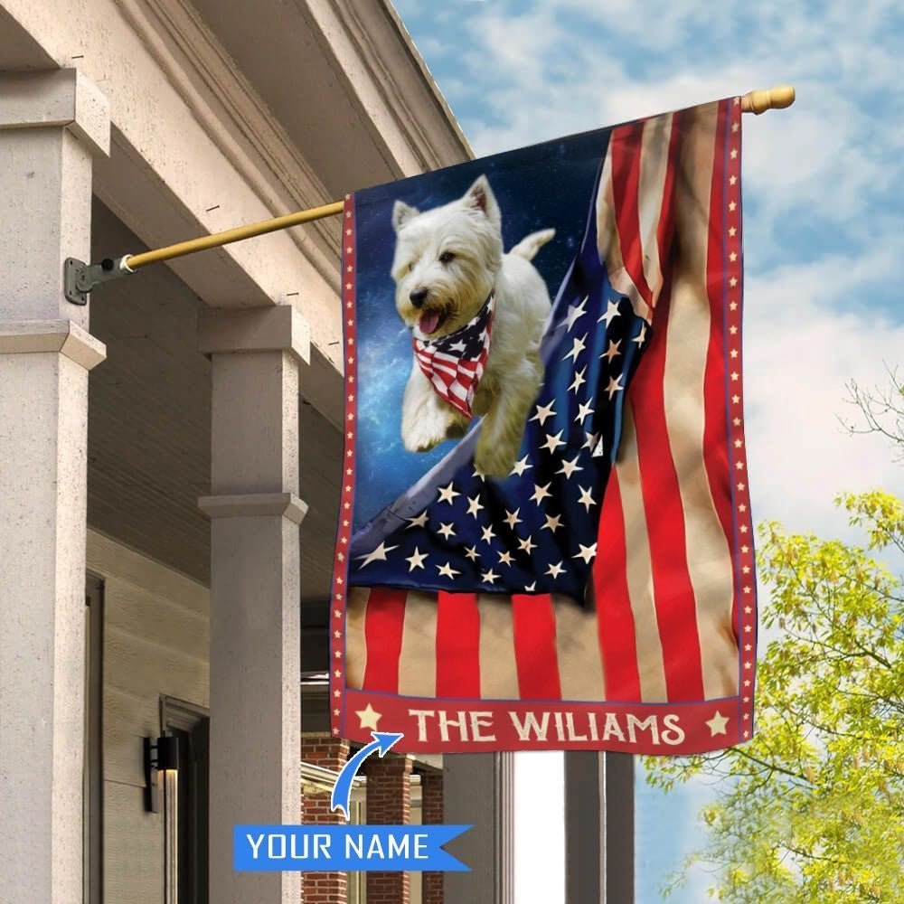 West Highland White Terrier Garden Flag for Dog Lovers