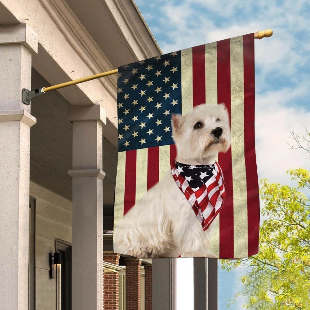 West Highland White Terrier Garden Flags for Dog Owners