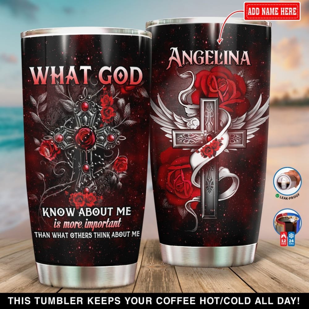 What God Knows About Me Yi Personalized Tumbler