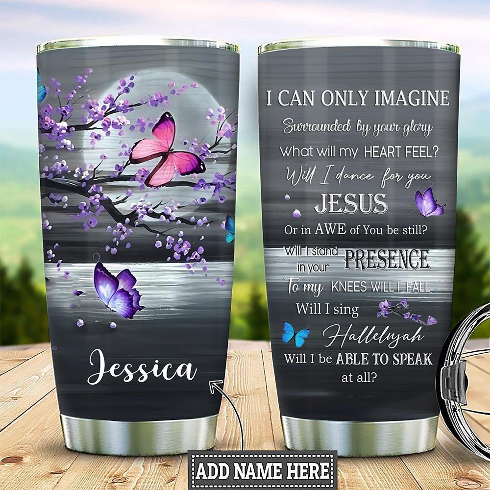 What Will My Heart Feel Personalized Tumbler