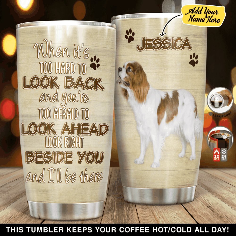 When ItÕs Too Hard To Look Back Personalized Tumbler