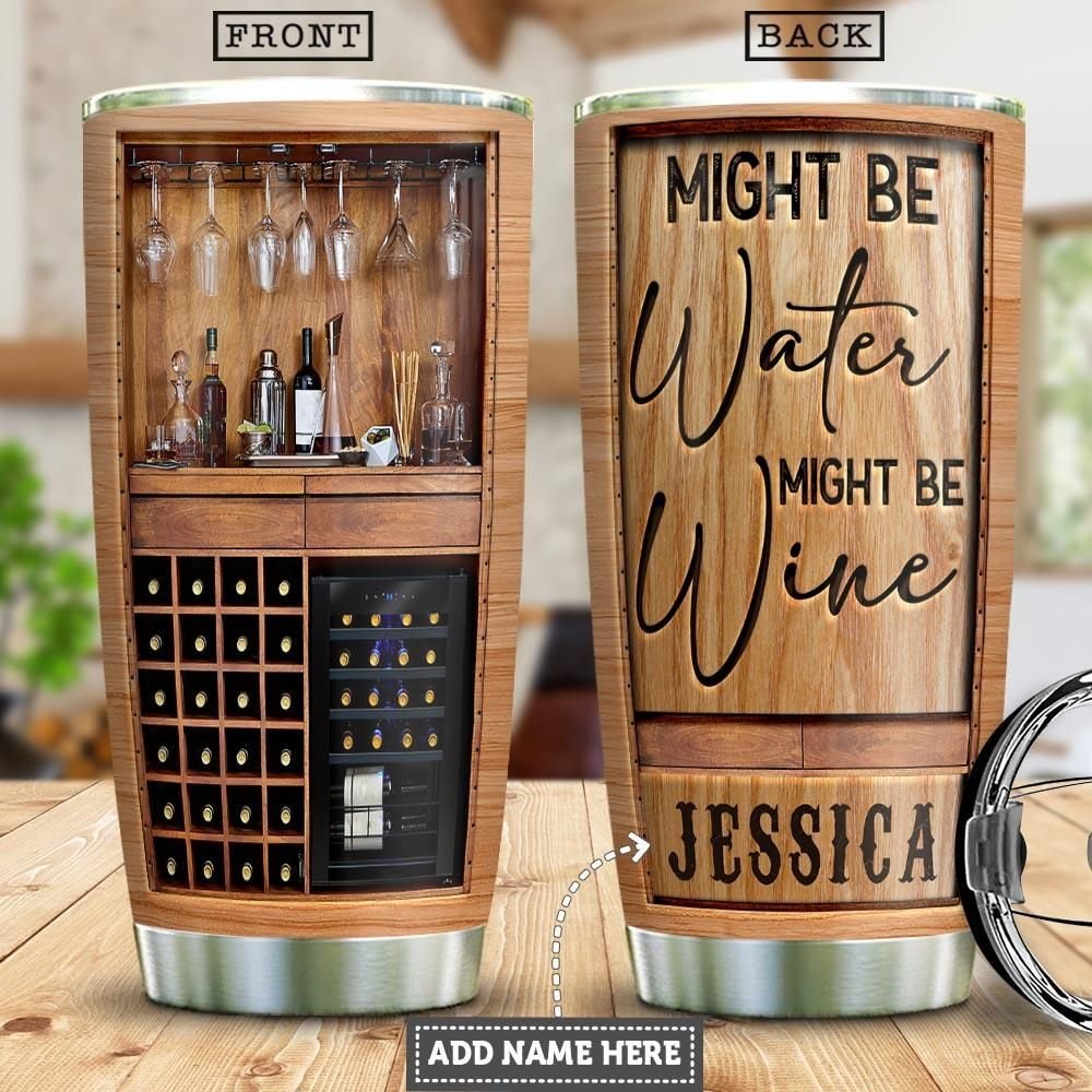 Wine Lover Personalized Tumbler