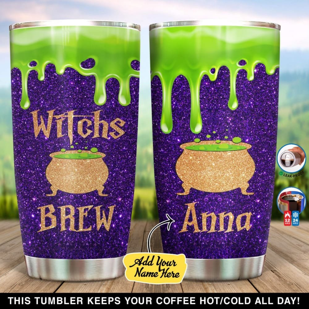 Witch Brew Personalized Tumbler