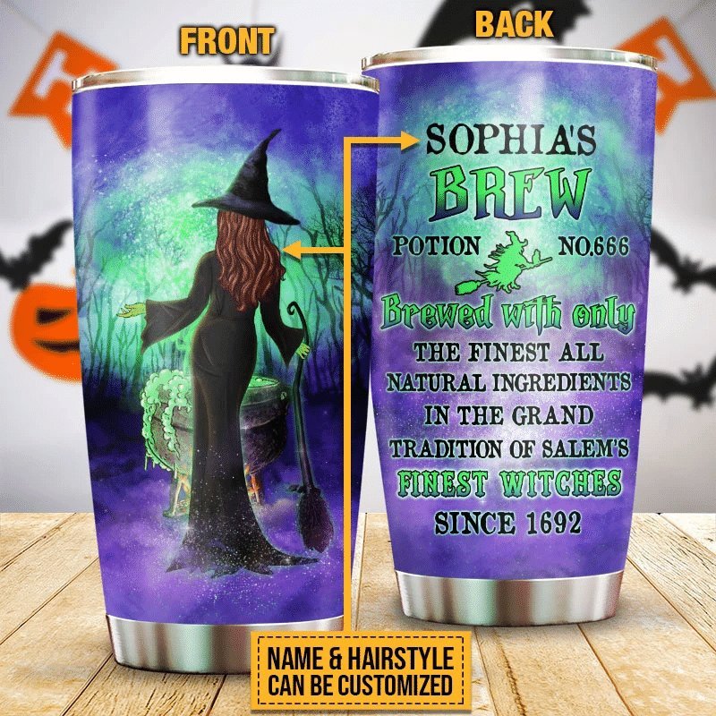 Witch Brew Potion Personalized Tumbler