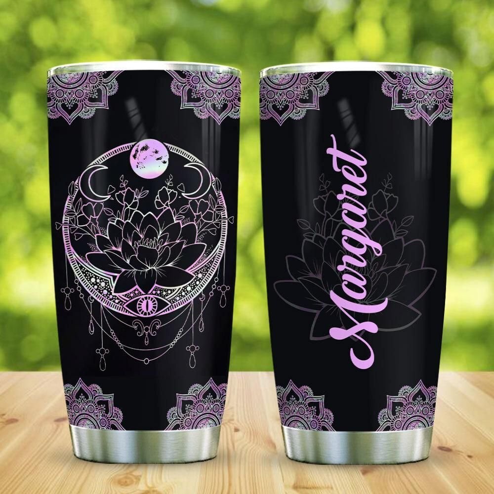 Witch Mandala Personalized Tumbler