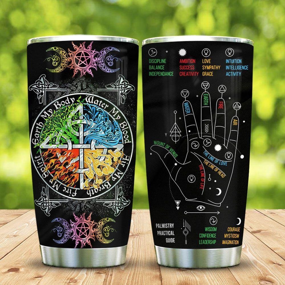 Witch Pagan Personalized Tumbler