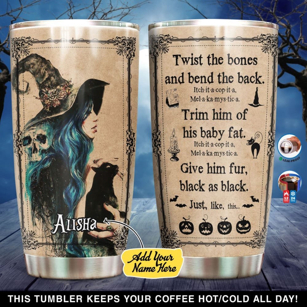 Witch Spell Personalized Tumbler