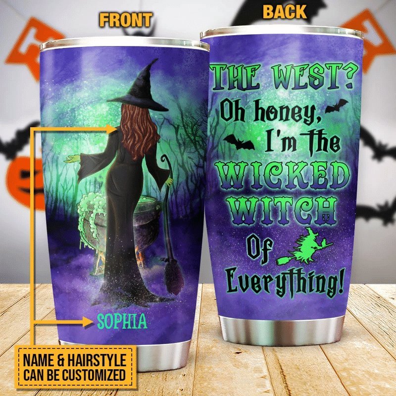 Witch The West Oh Honey Personalized Tumbler