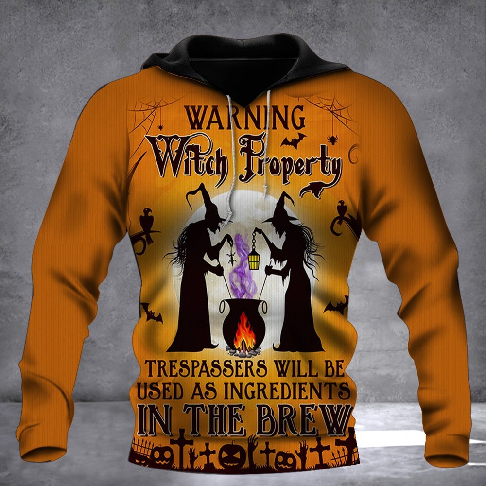 Witch Warning Hoodie Mothers Day Gifts