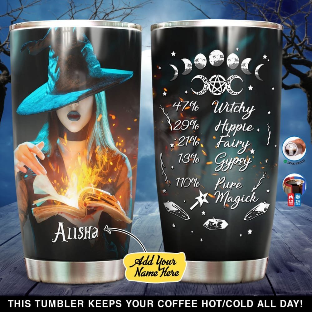 Witchy Personalized Tumbler