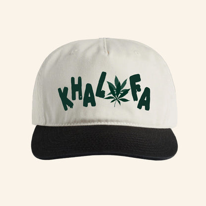 Wiz Khalifa Merch Embroidered Khalifa Two Tone Hat Gifts For Rapper Fans - Lilybirchmarket