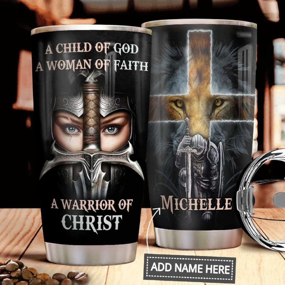 Woman Faith Personalized Tumbler