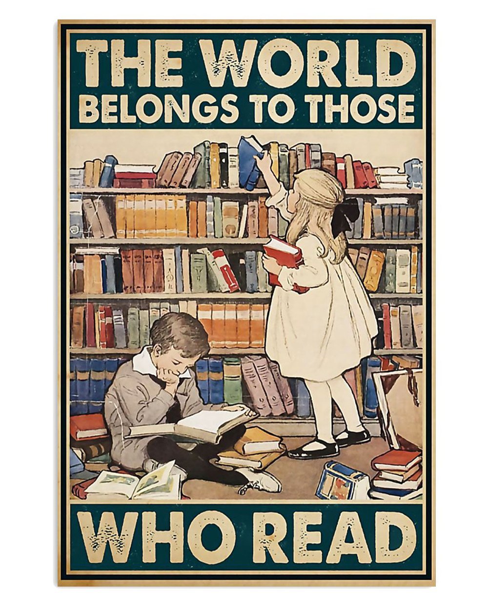 World Belonging Reader Back To School Poster