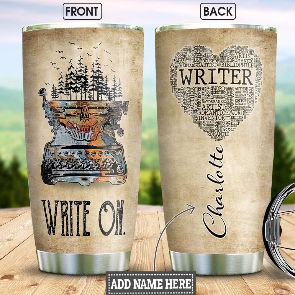 Writer Personalized Tumbler