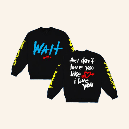 Yeah Yeah Yeahs Merch Wait Crewneck Sweatshirt Gifts For Besties - Lilybirchmarket