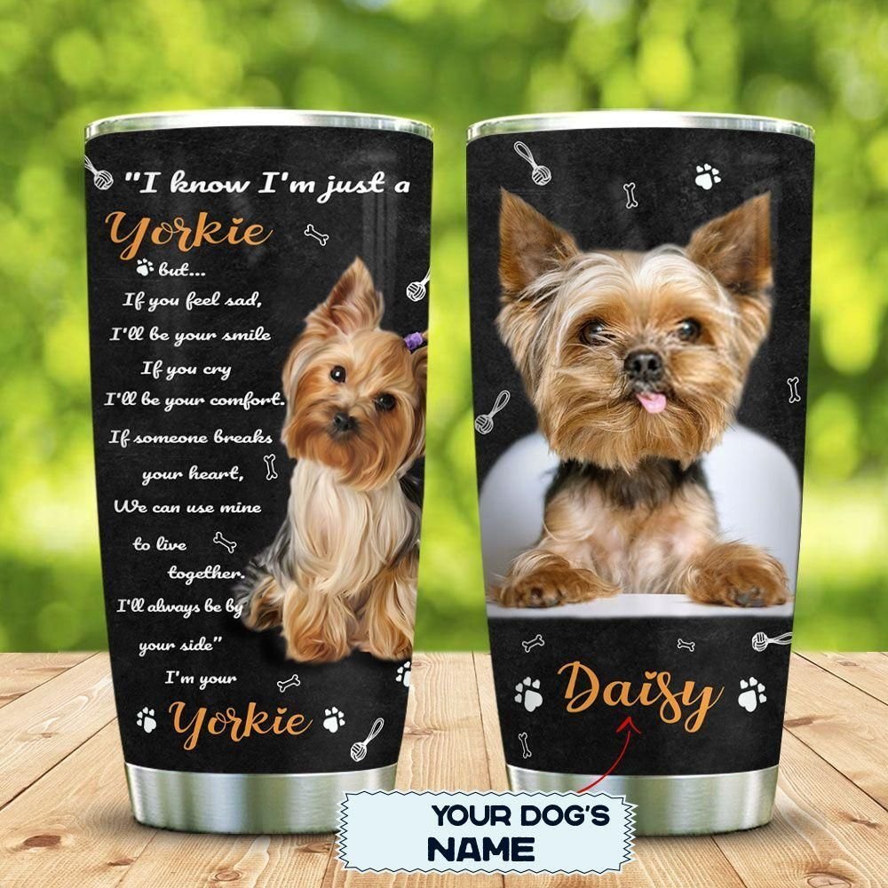 Yorkshire Terrier Your Friend Personalized Tumbler