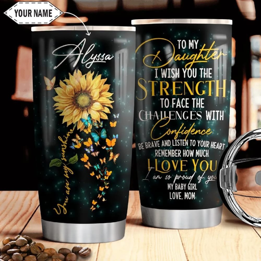 You Are My Sunshine Personalized Tumbler