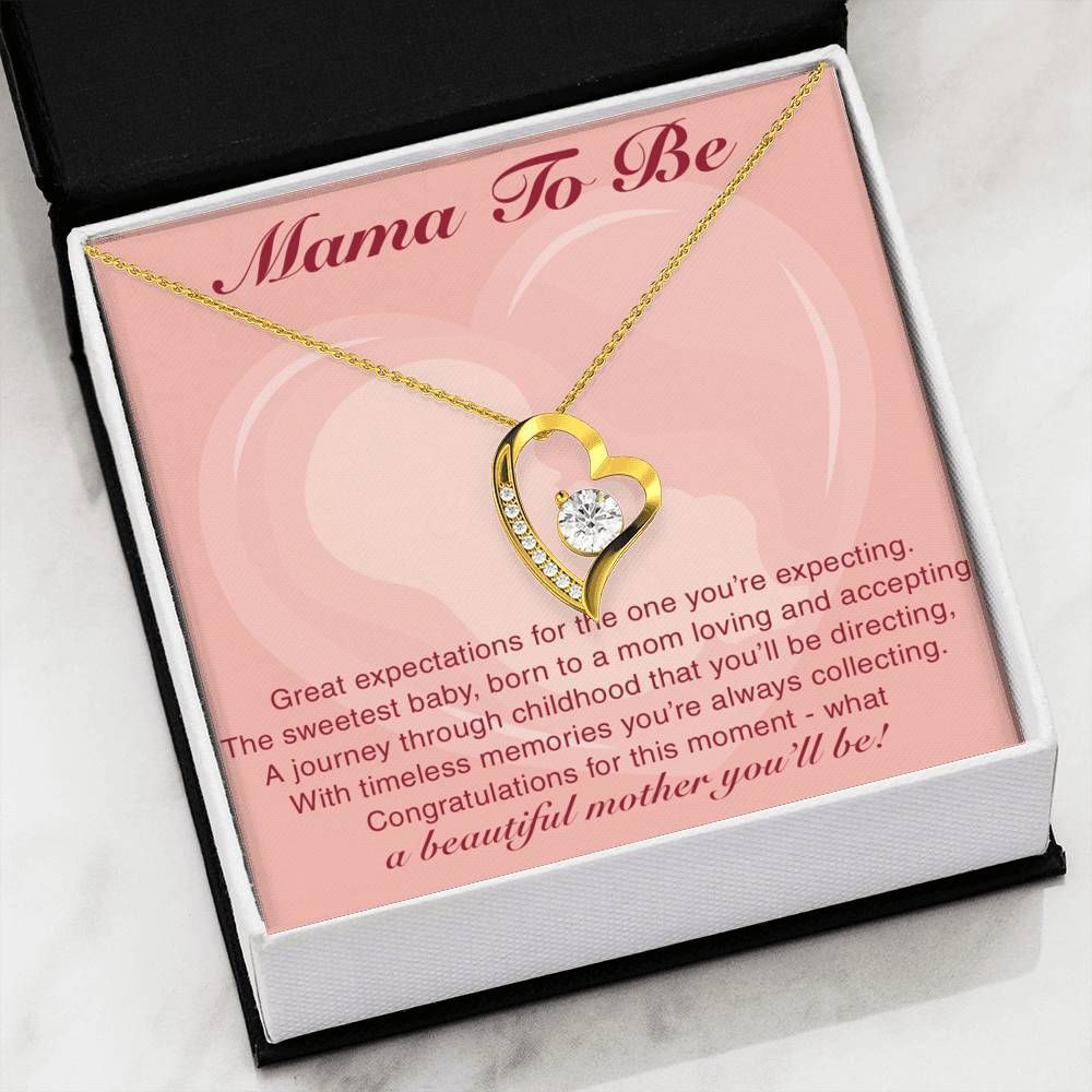 Mama To Be Forever Love Necklace Giving Women