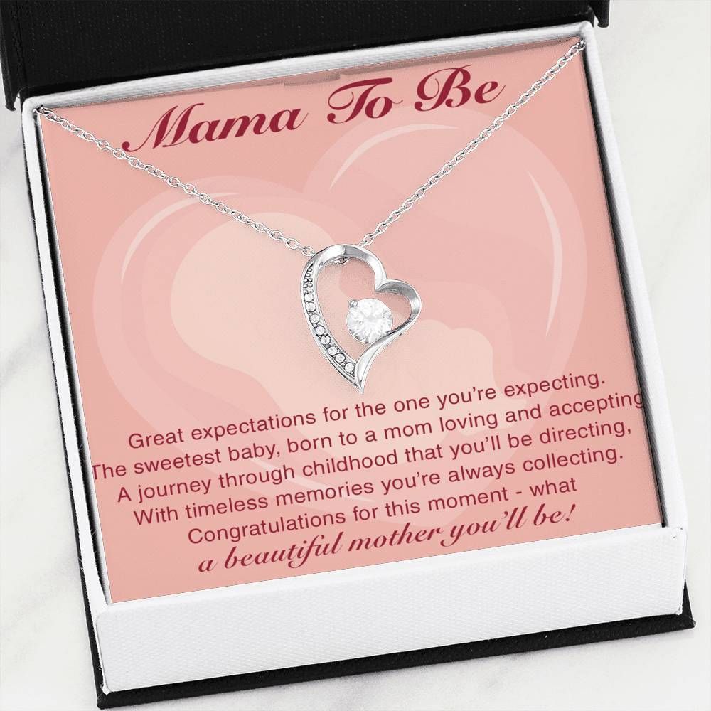 Mama To Be Forever Love Necklace Giving Women