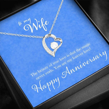 Anniversary Gift For Wife You're My Forever Love Forever Love Necklace