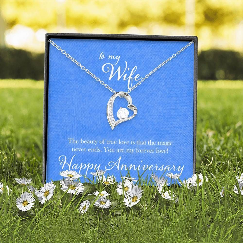 Anniversary Gift For Wife You're My Forever Love Forever Love Necklace