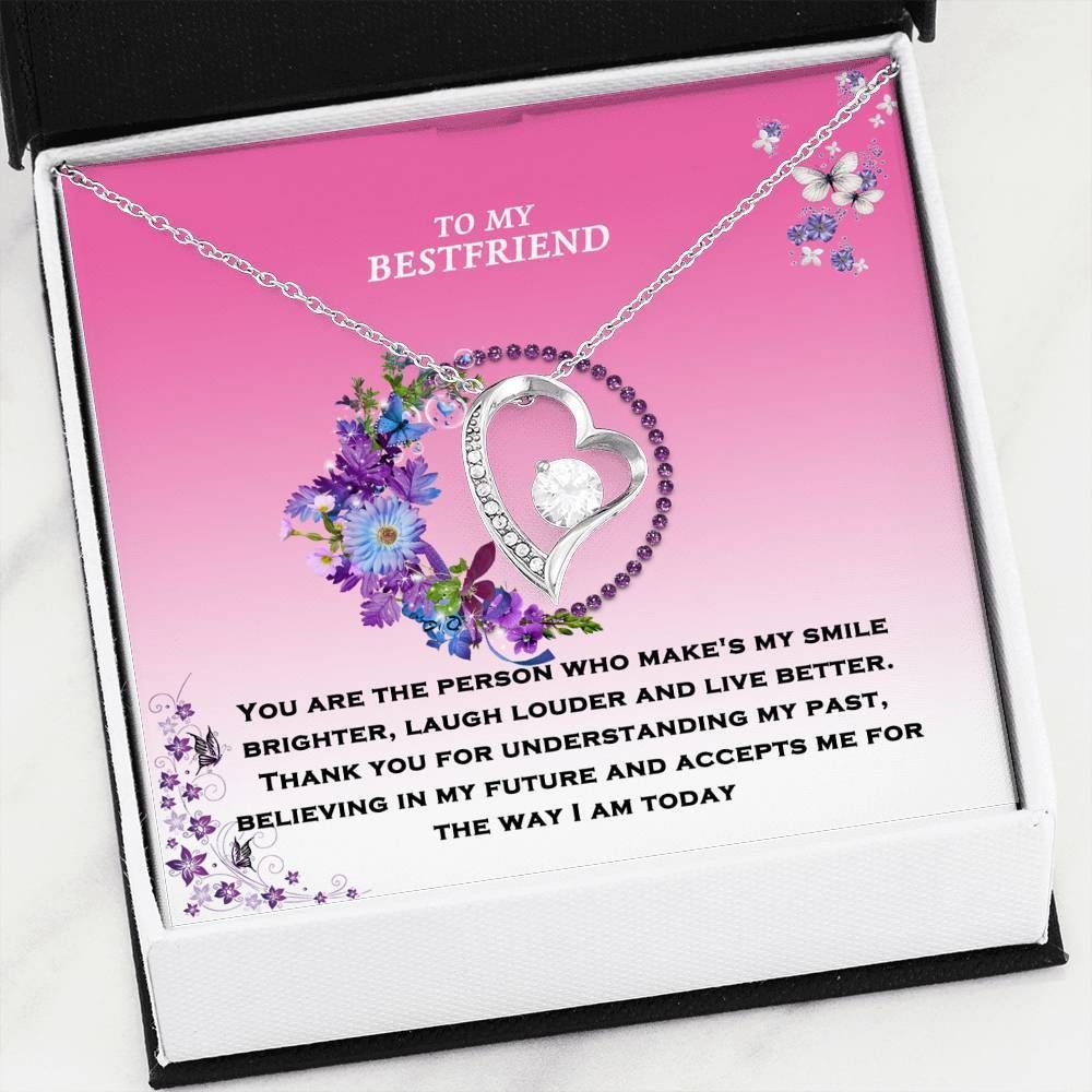 Thank For Unconditional Love Forever Love Necklace Giving Best Friend