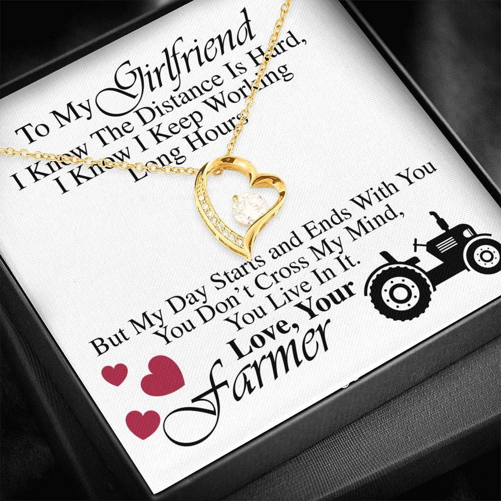 Farmer Giving Girlfriend Forever Love Necklace You Live In It