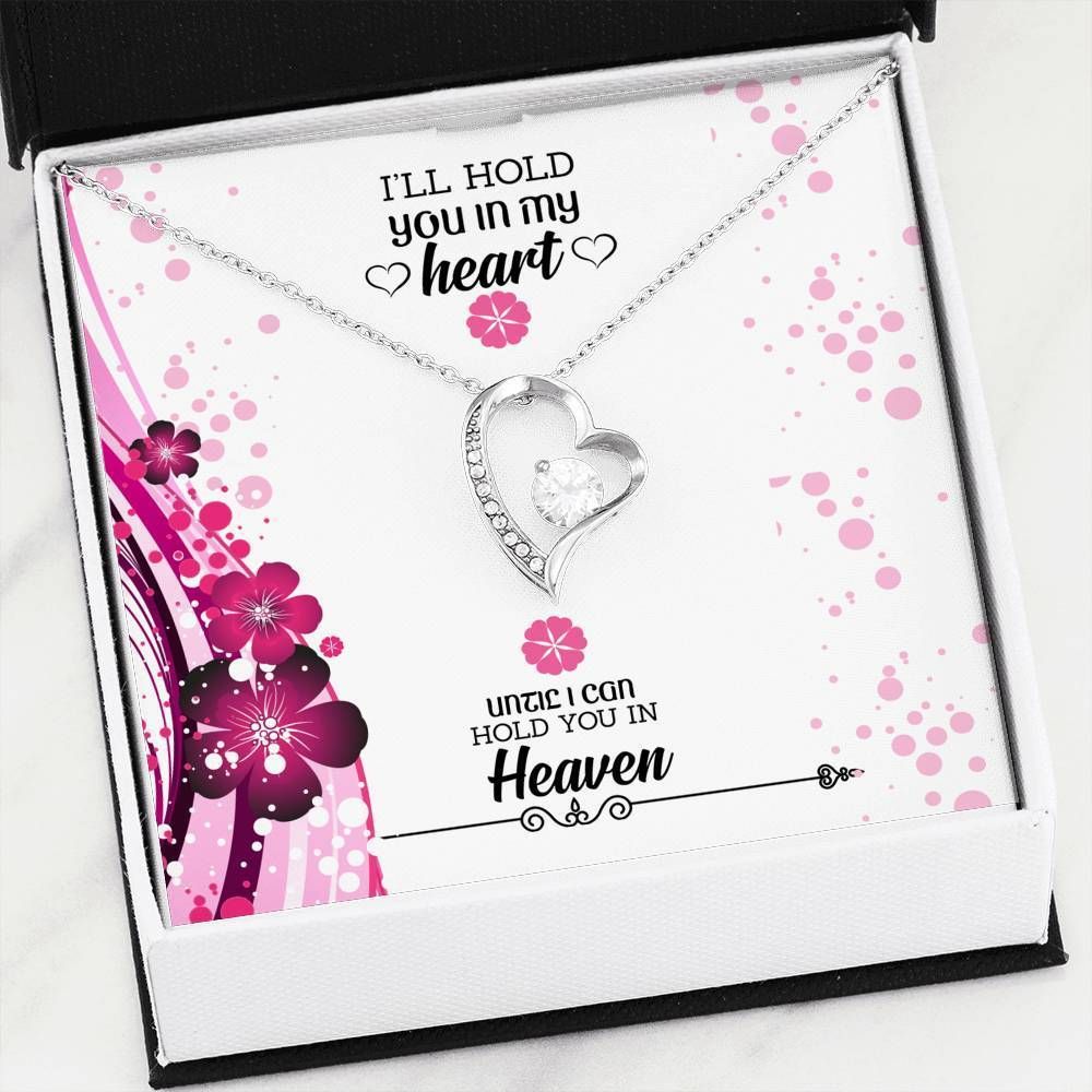 Hold You In My Heart Forever Love Necklace Giving Wife