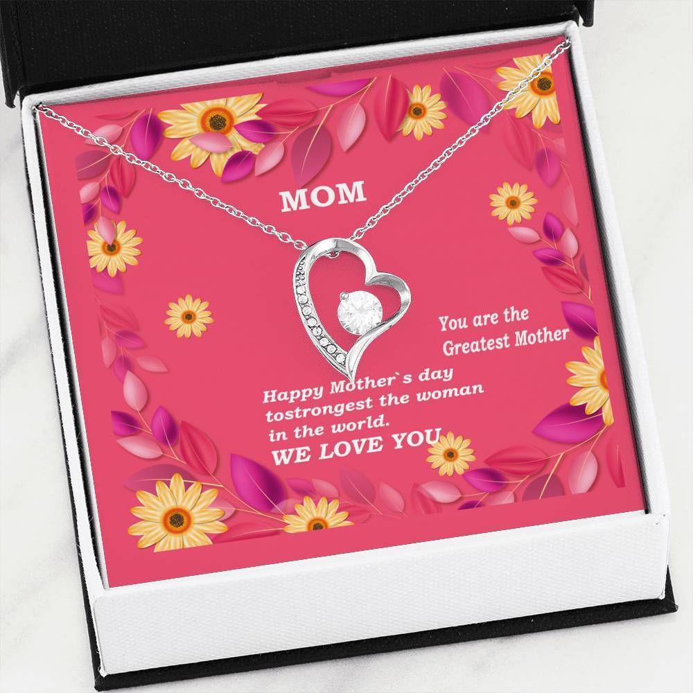 We Loved You Forever Love Necklace For Mom