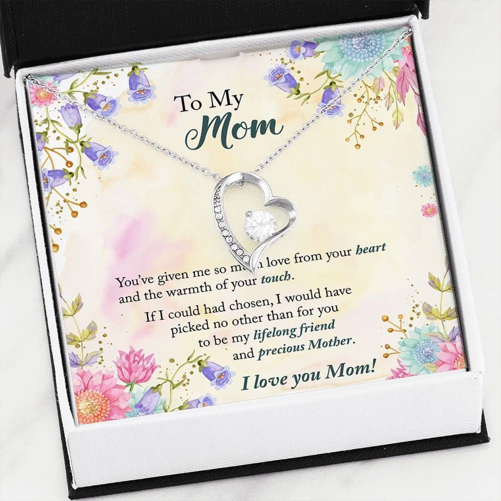 You Given Me So Much Love Forever Love Necklace For Mom