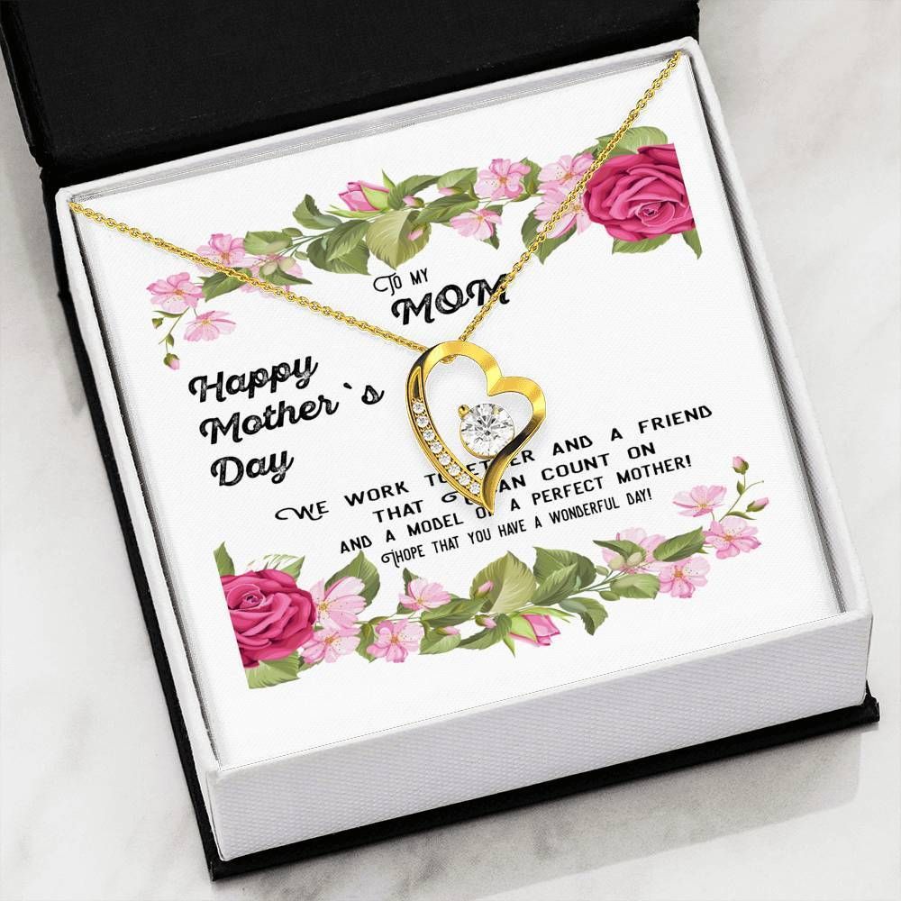 Hope That You Have A Wonderful Day Forever Love Necklace For Mom