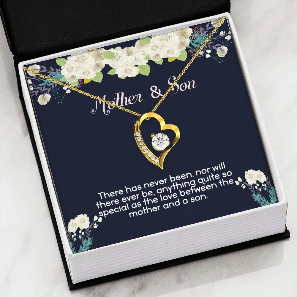 Mother And Son Have Never Been Forever Love Necklace For Family