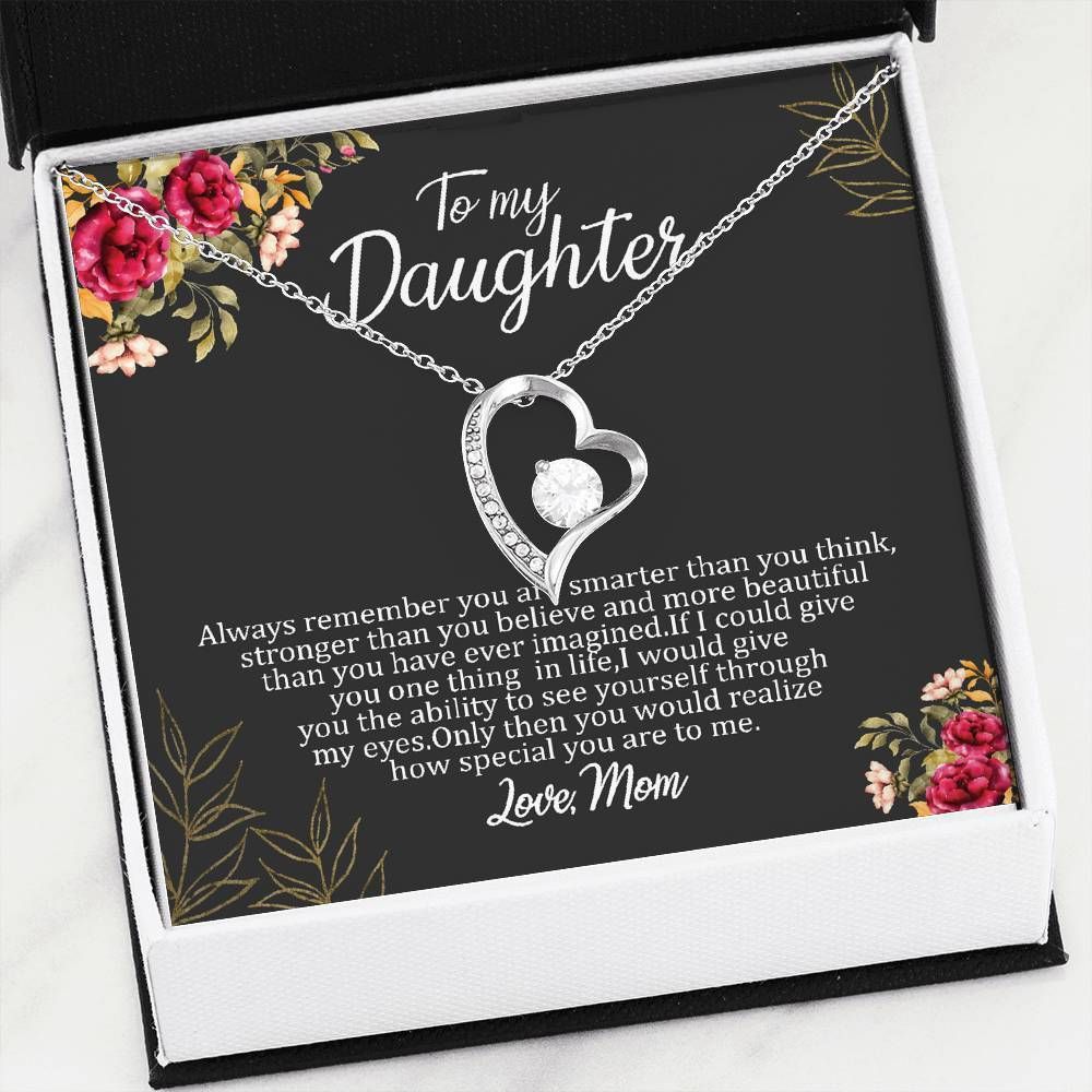 Gift For Daughter How Special You Are To Me Forever Love Necklace