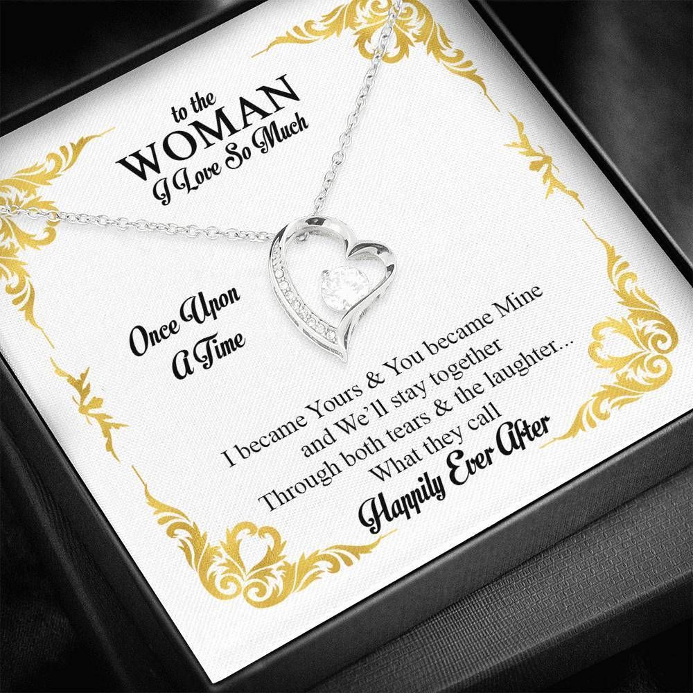 I Became Yours And Your Became Mine Forever Love Necklace For Woman