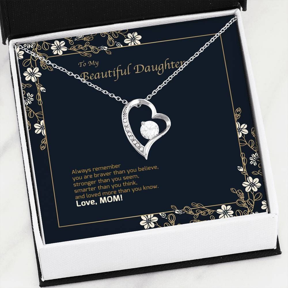 Loved More Than You Know Forever Love Necklace For Daughter