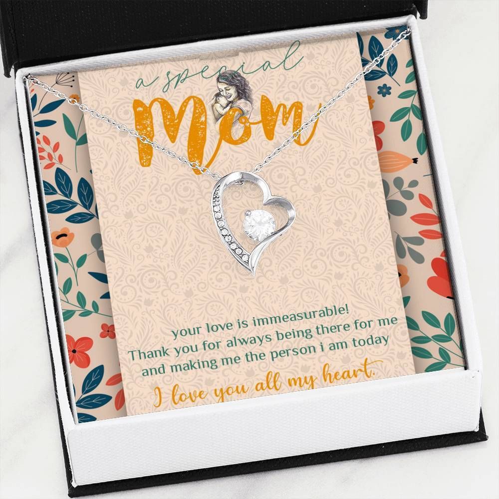 A Special Mom Forever Love Necklace Gift For Women