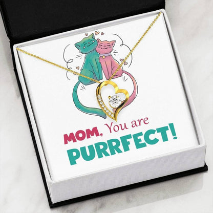 You Are Purrfect Forever Love Necklace For Mom