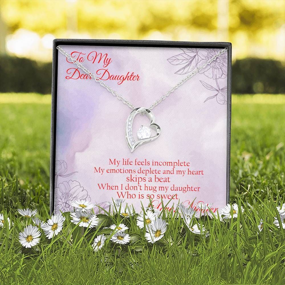 A Impressive Gift For Your Daughter Forever Love Necklace