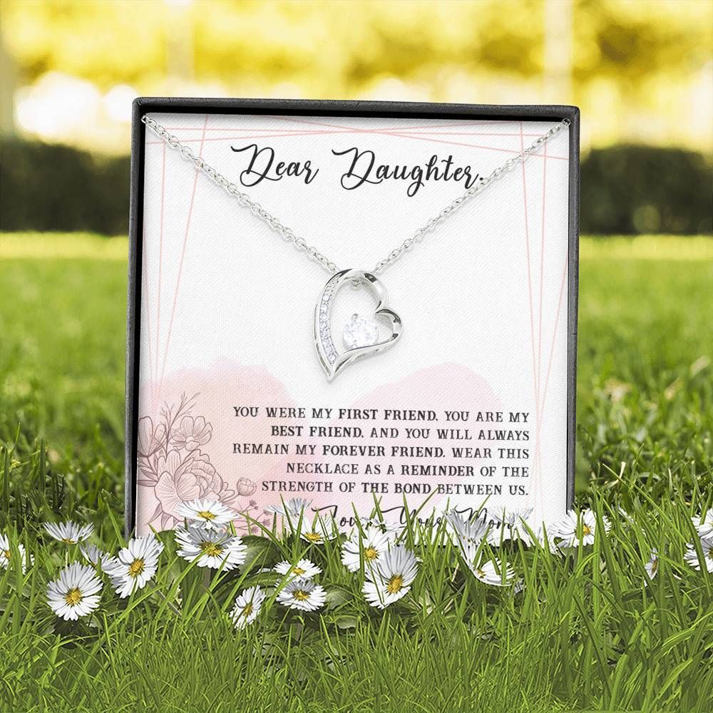 Mighty Bond With My Daughter Forever Love Necklace