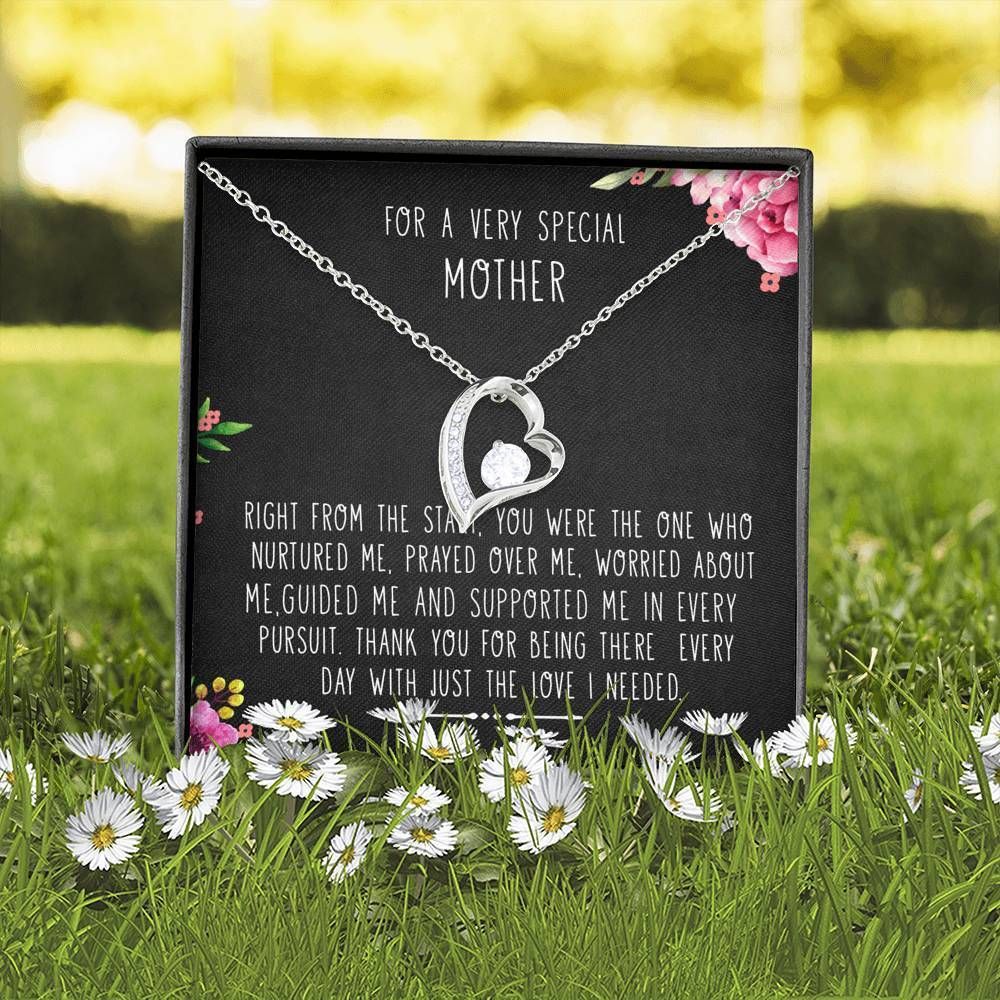 Gift For Mom Forever Love Necklace With Love Message