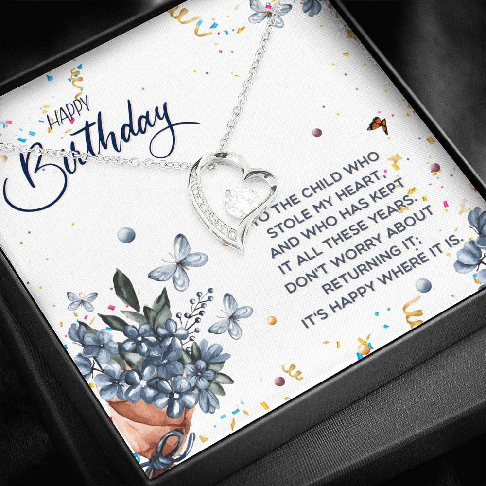 Birthday Gift To My Daughter Hope Your Dream Come True Forever Love Necklace