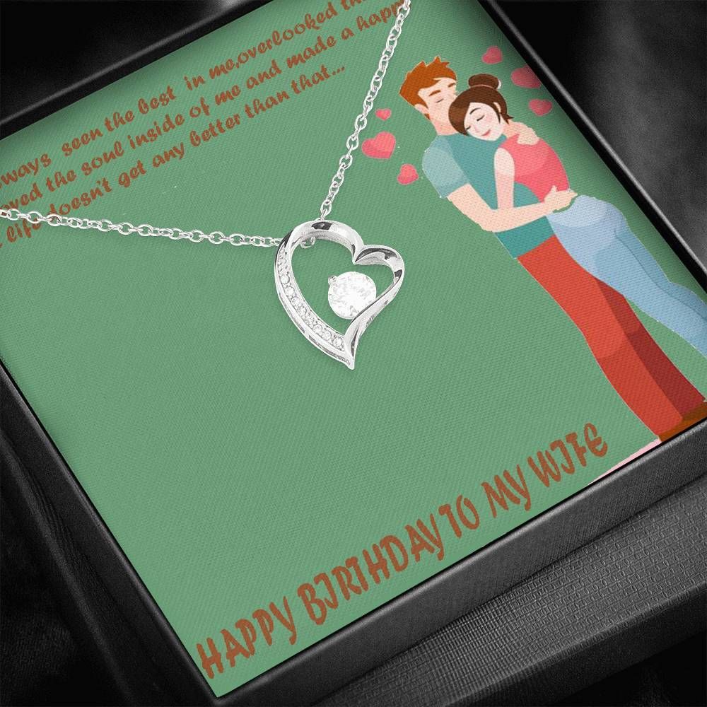 Always Want You Only You Forever Love Necklace Gift For Wife