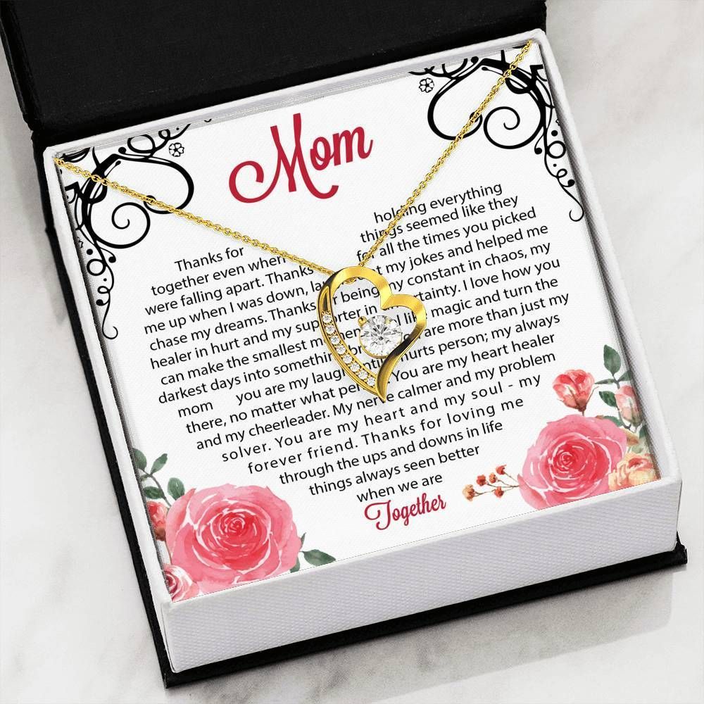 You're My Heart And My Soul Forever Love Necklace For Mom