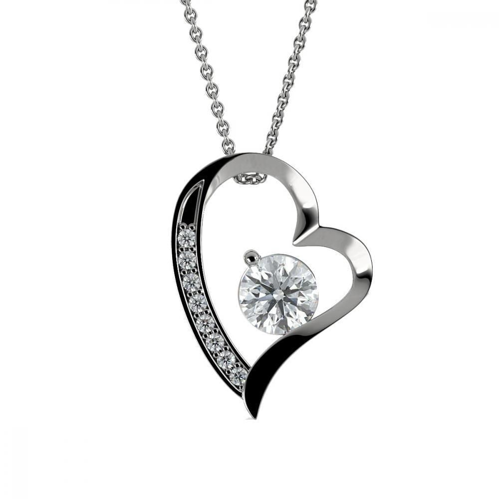 You Will Always Have Me No Matter Where You Go Forever Love Necklace