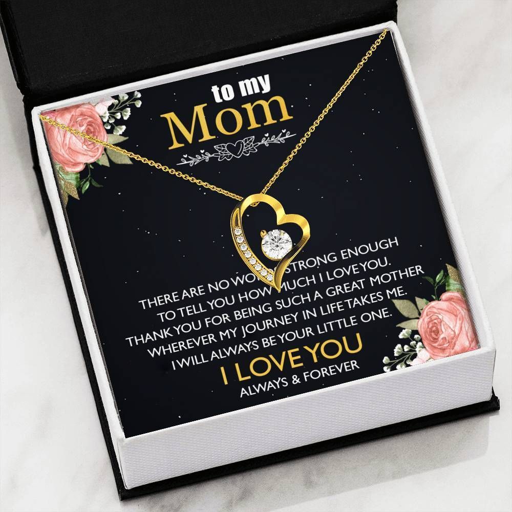 How Much I Love You Forever Love Necklace For Mom