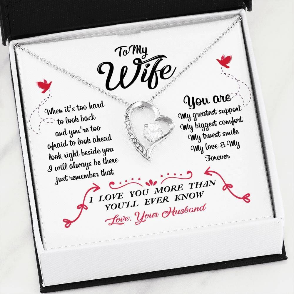 I Love You More That You Know Forever Love Necklace Gift For Wife